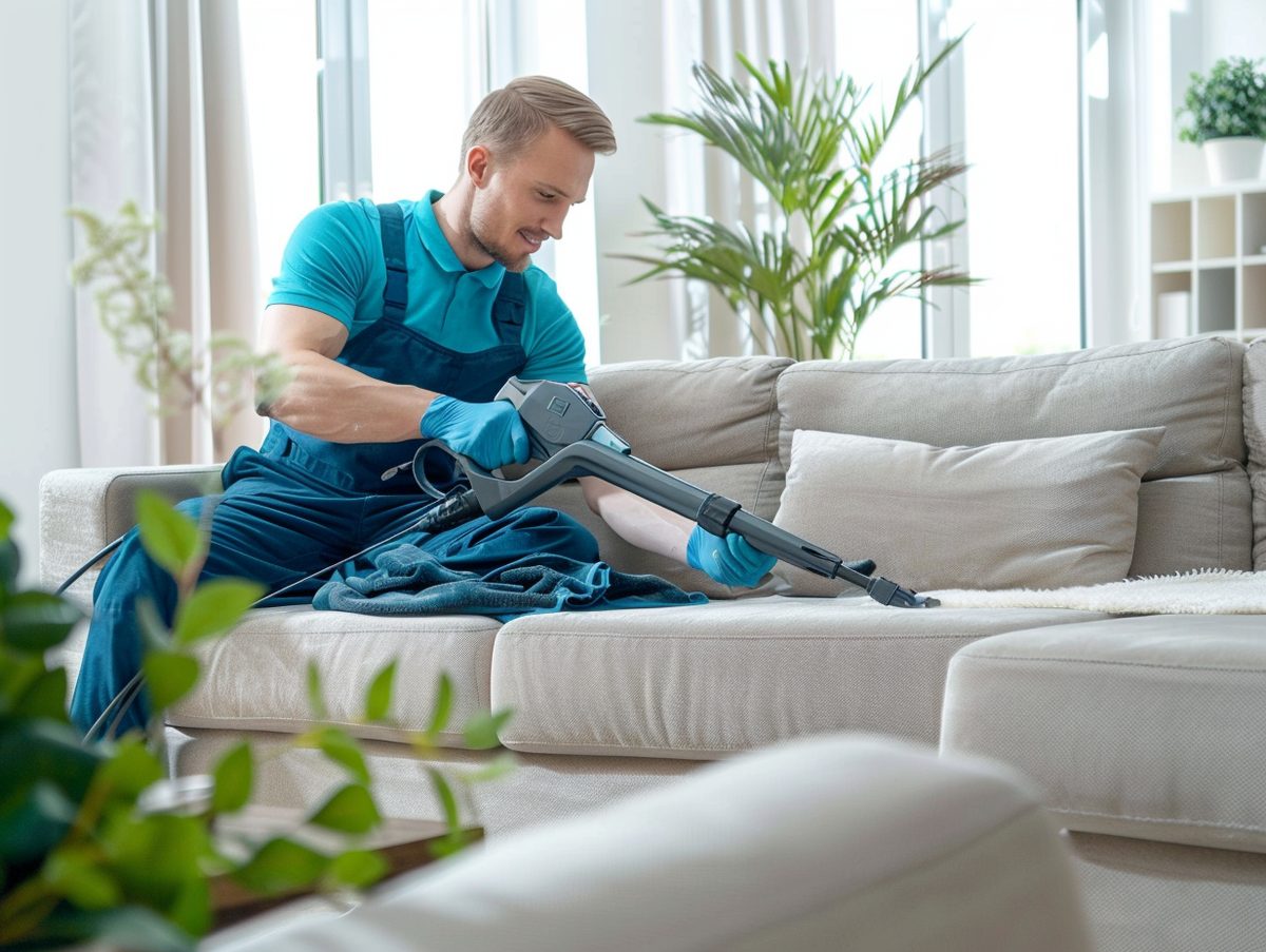 Commercial floor cleaning